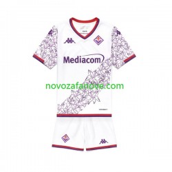Nogometni Dres ACF Fiorentina Dječji Gostujući 2023-2024 Kratkih Rukava