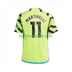 Nogometni Dres Arsenal Gabriel Martinelli 11 Muški Gostujući 2023-2024 Kratkih Rukava