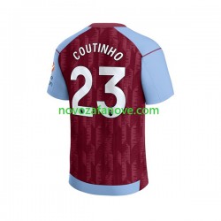 Nogometni Dres Aston Villa Philippe Coutinho 23 Muški Domaći 2023-2024 Kratkih Rukava