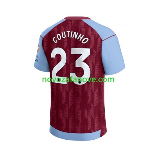 Nogometni Dres Aston Villa Philippe Coutinho 23 Muški Domaći 2023-2024 Kratkih Rukava