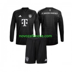 Nogometni Dres FC Bayern München Golmanski Dječji Domaći 2023-2024 Dugim Rukavima