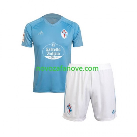 Nogometni Dres Celta de Vigo Dječji Domaći 2023-2024 Kratkih Rukava