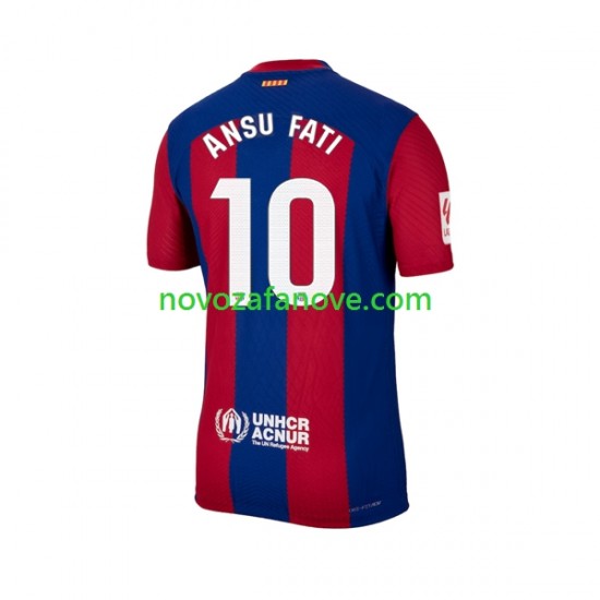 Nogometni Dres FC Barcelona Ansu Fati 10 Muški Domaći 2023-2024 Kratkih Rukava