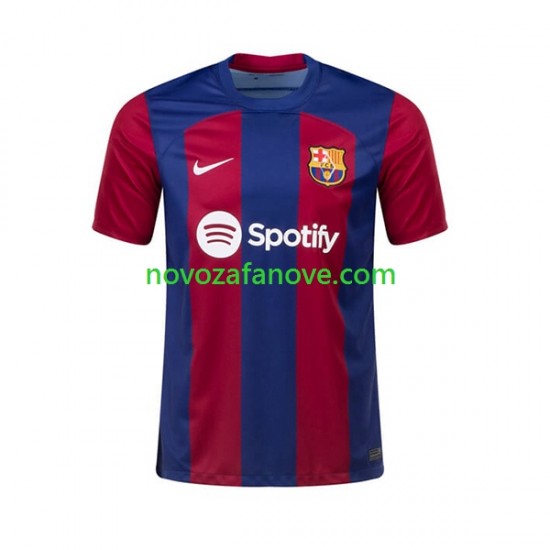 Nogometni Dres FC Barcelona Ousmane Dembele 7 Muški Domaći 2023-2024 Kratkih Rukava