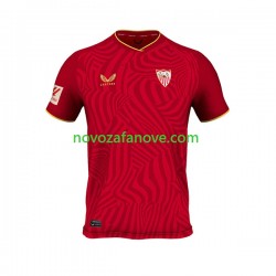 Nogometni Dres Sevilla FC Muški Gostujući 2023-2024 Kratkih Rukava