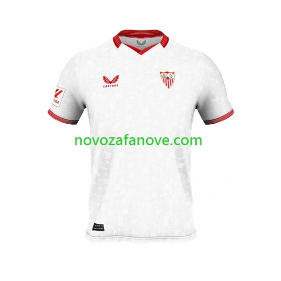 Nogometni Dres Sevilla FC Muški Domaći 2023-2024 Kratkih Rukava