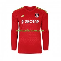 Nogometni Dres Fulham Golmanski Muški Domaći 2023-2024 Dugim Rukavima