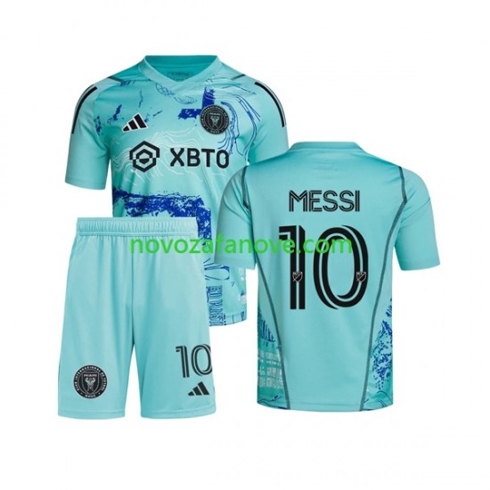Nogometni Dres Inter Miami Lionel Messi 10 Special Dječji Domaći 2023-2024 Kratkih Rukava