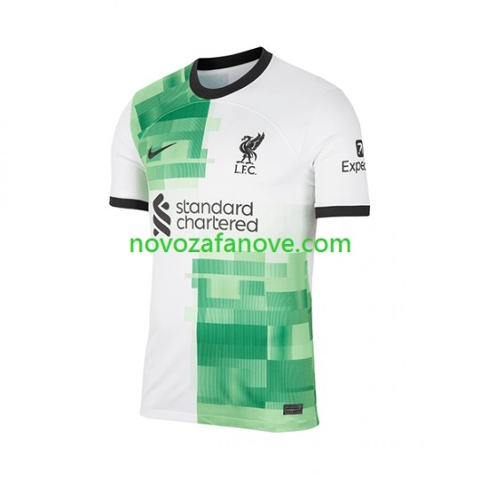Nogometni Dres Liverpool Darwin Nunez 9 Dječji Gostujući 2023-2024 Kratkih Rukava
