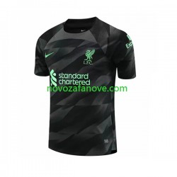 Nogometni Dres Liverpool Golmanski Muški Gostujući 2023-2024 Kratkih Rukava