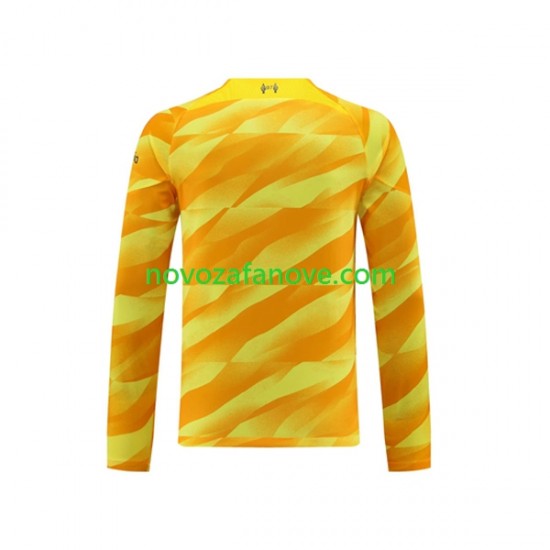 Nogometni Dres Liverpool Golmanski Muški Treći 2023-2024 Dugim Rukavima