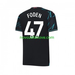 Nogometni Dres Manchester City Phil Foden 47 Muški Treći 2023-2024 Kratkih Rukava
