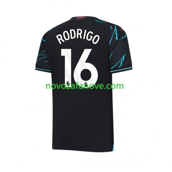 Nogometni Dres Manchester City Rodri Hernandez 16 Muški Treći 2023-2024 Kratkih Rukava