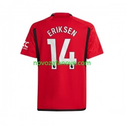 Nogometni Dres Manchester United Eriksen 14 Muški Domaći 2023-2024 Kratkih Rukava