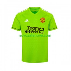 Nogometni Dres Manchester United Golmanski Muški Domaći 2023-2024 Kratkih Rukava