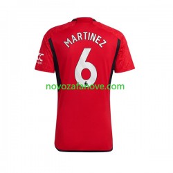 Nogometni Dres Manchester United Lisandro Martinez 6 Muški Domaći 2023-2024 Kratkih Rukava