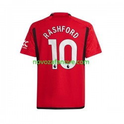 Nogometni Dres Manchester United Marcus Rashford 10 Muški Domaći 2023-2024 Kratkih Rukava