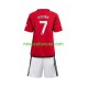 Nogometni Dres Manchester United Mount 7 Dječji Domaći 2023-2024 Kratkih Rukava