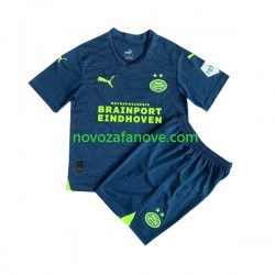 Nogometni Dres PSV Eindhoven Dječji Treći 2023-2024 Kratkih Rukava