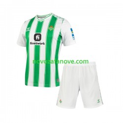 Nogometni Dres Real Betis Dječji Domaći 2023-2024 Kratkih Rukava