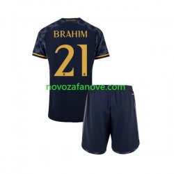 Nogometni Dres Real Madrid Brahim Diaz 21 Dječji Gostujući 2023-2024 Kratkih Rukava