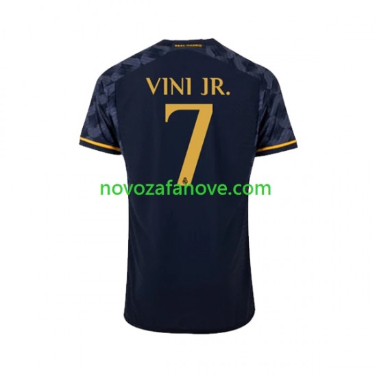 Nogometni Dres Real Madrid Vinicius Junior 7 Muški Gostujući 2023-2024 Kratkih Rukava