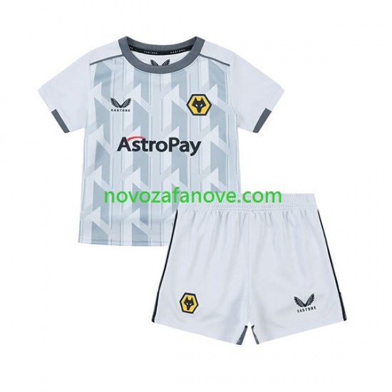 Nogometni Dres Wolverhampton Wanderers Dječji Treći 2023-2024 Kratkih Rukava