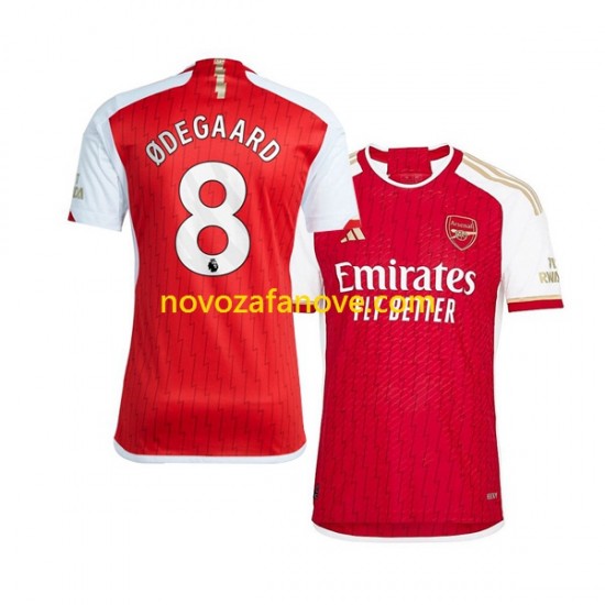 Nogometni Dres Arsenal Martin Odegaard 8 Muški Domaći 2023-2024 Kratkih Rukava