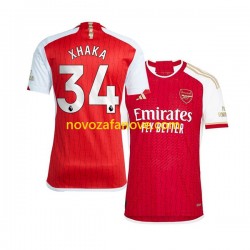 Nogometni Dres Arsenal Xhaka 34 Muški Domaći 2023-2024 Kratkih Rukava