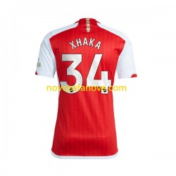 Nogometni Dres Arsenal Xhaka 34 Muški Domaći 2023-2024 Kratkih Rukava