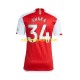 Nogometni Dres Arsenal Xhaka 34 Muški Domaći 2023-2024 Kratkih Rukava