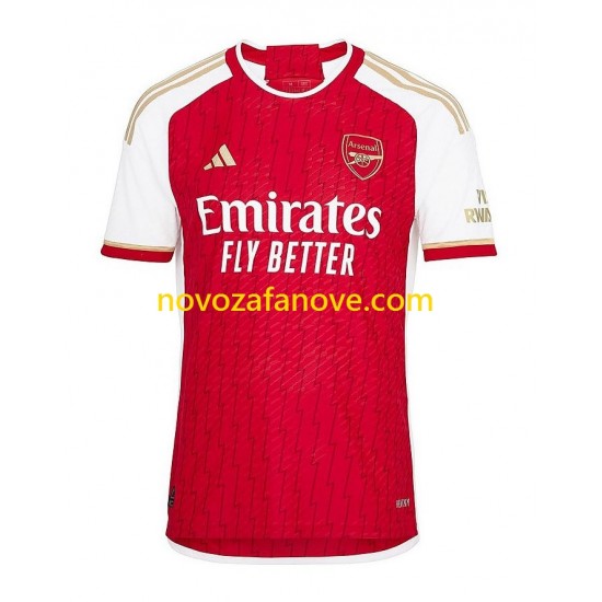 Nogometni Dres Arsenal Xhaka 34 Dječji Domaći 2023-2024 Kratkih Rukava