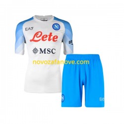 Nogometni Dres Napoli Dječji Gostujući 2022-2023 Kratkih Rukava