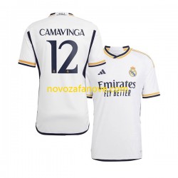 Nogometni Dres Real Madrid Camavinga 12 Muški Domaći 2023-2024 Kratkih Rukava