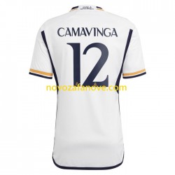 Nogometni Dres Real Madrid Camavinga 12 Muški Domaći 2023-2024 Kratkih Rukava