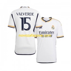 Nogometni Dres Real Madrid Federico Valverde 15 Muški Domaći 2023-2024 Kratkih Rukava