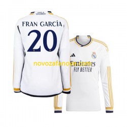 Nogometni Dres Real Madrid Fran Garcia 20 Muški Domaći 2023-2024 Dugim Rukavima