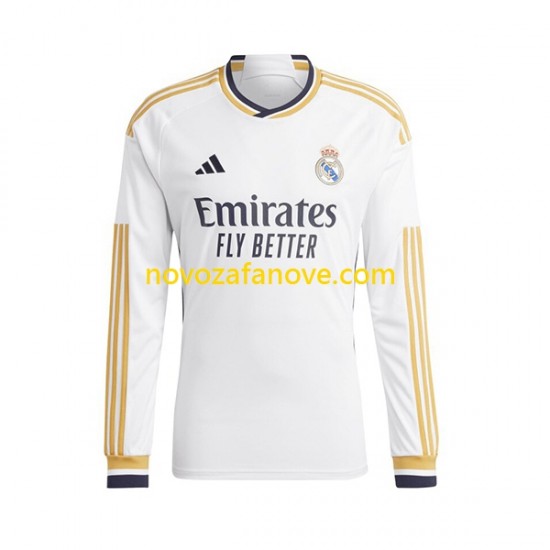 Nogometni Dres Real Madrid Muški Domaći 2023-2024 Dugim Rukavima