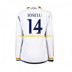 Nogometni Dres Real Madrid JOSELU 14 Muški Domaći 2023-2024 Dugim Rukavima