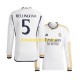 Nogometni Dres Real Madrid Jude Bellingham 5 Muški Domaći 2023-2024 Dugim Rukavima