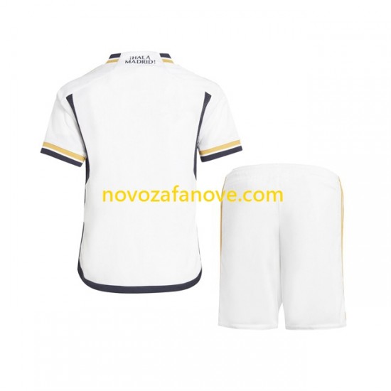 Nogometni Dres Real Madrid Dječji Domaći 2023-2024 Kratkih Rukava