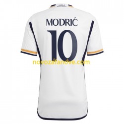 Nogometni Dres Real Madrid Modrić 10 Muški Domaći 2023-2024 Kratkih Rukava