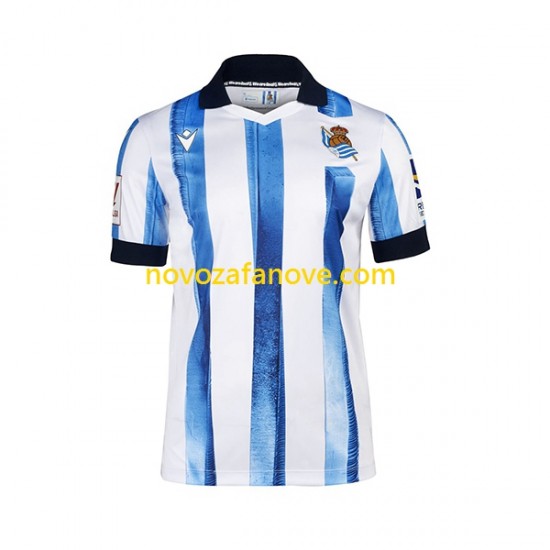 Nogometni Dres Real Sociedad Muški Domaći 2023-2024 Kratkih Rukava