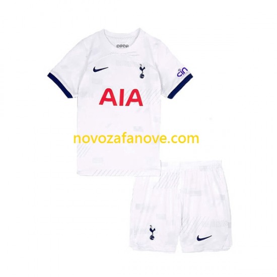 Nogometni Dres Tottenham Hotspur Dječji Domaći 2023-2024 Kratkih Rukava