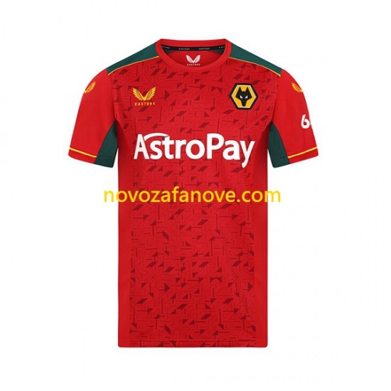 Nogometni Dres Wolverhampton Wanderers Muški Gostujući 2023-2024 Kratkih Rukava