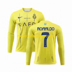 Nogometni Dres Al-Nassr Ronaldo 7 Muški Domaći 2023-2024 Dugim Rukavima