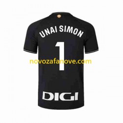 Nogometni Dres Athletic Bilbao UNAI SIMON 1 Golmanski Muški Domaći 2023-2024 Kratkih Rukava