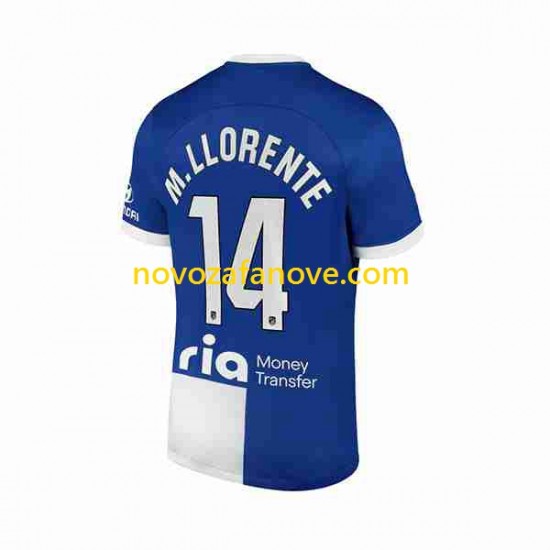 Nogometni Dres Atlético Madrid 2 Marcos Llorente 14 Muški Gostujući 2023-2024 Kratkih Rukava