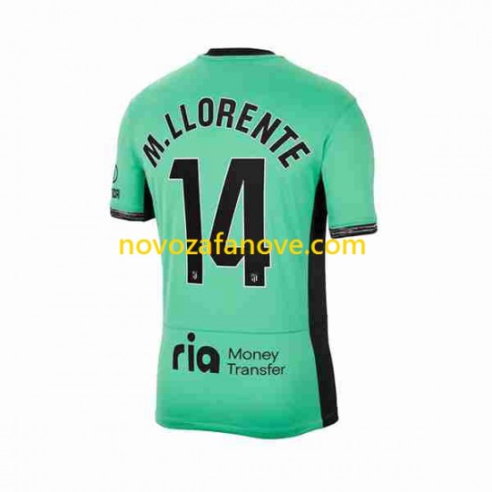 Nogometni Dres Atlético Madrid 2 Marcos Llorente 14 Muški Treći 2023-2024 Kratkih Rukava