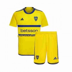 Nogometni Dres Boca Juniors Dječji Gostujući 2023-2024 Kratkih Rukava